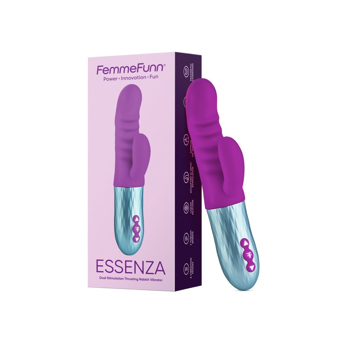 Vibration de Stimulation Double FemmeFunn Essenza Violet